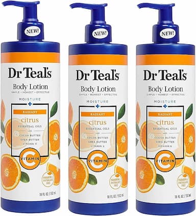 DR TEAL'S BODY LOTION 532ML (CITRUS)