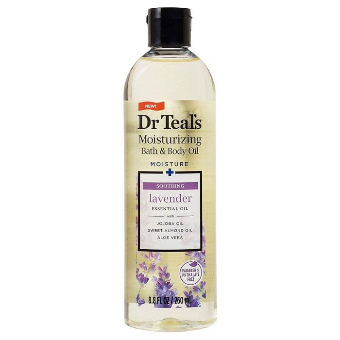 DR TEAL'S BATH & BODY OIL 260ML (LAVENDER)