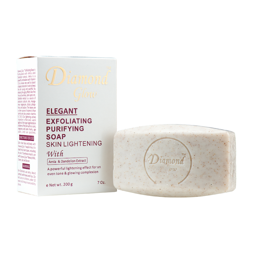 DIAMOND GLOW EXFOLIATING SOAP 200G