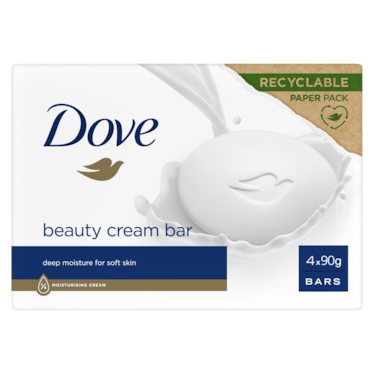 DOVE BEAUTY BAR SOAP 90G *4
