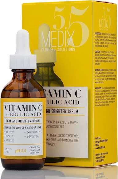 MEDIX 55 VITAMIN C & FERULIC ACID SERUM 52ML