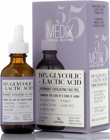 MEDIX 55 GLYCOLIC & LACTIC ACID SERUM 52ML