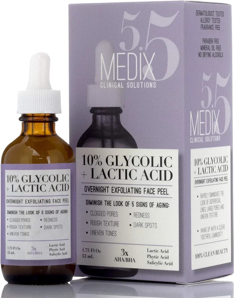 MEDIX 55 GLYCOLIC & LACTIC ACID SERUM 52ML