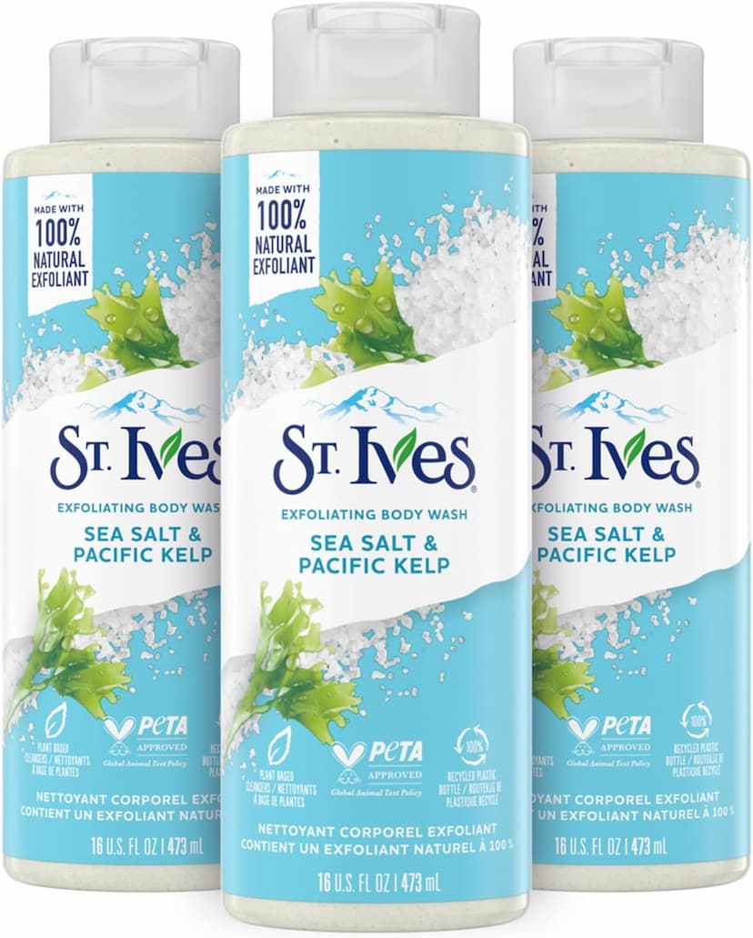 ST IVES PURIFYING TEA TREE & LEMON GRASS BODY WASH 650ML
