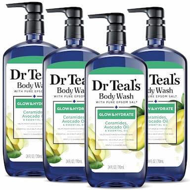 DR TEAL'S GLOW AND HYDRATE BODY WASH