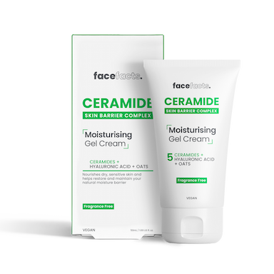 FACE FACTS CERAMIDE MOISTURIZING GEL CREAM 50ML